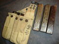 Authentic IMI UZI (5) Mag Pouch with (5) magazines